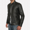 Tony’s-Black-Leather-Biker-Jacket-left-pose