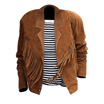 Posh20Womens20Brown20Leather20Biker20Jacket20With20Suede20Texture20front