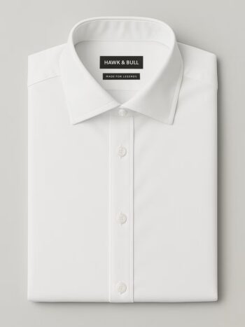 White Egyptian Cotton Dress Shirt