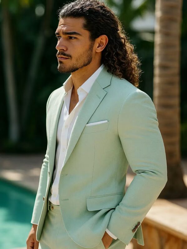 Hawk-Bull-Everton-Two-Piece-Light-Green-Linen-Blend-Suit-Side-Pose-1.avif