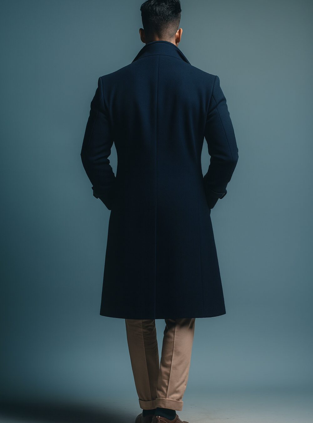 WOOL LONG COAT NAVY 1 2025 BACKVIEW LIFESTYLE IMAGE_RESULT